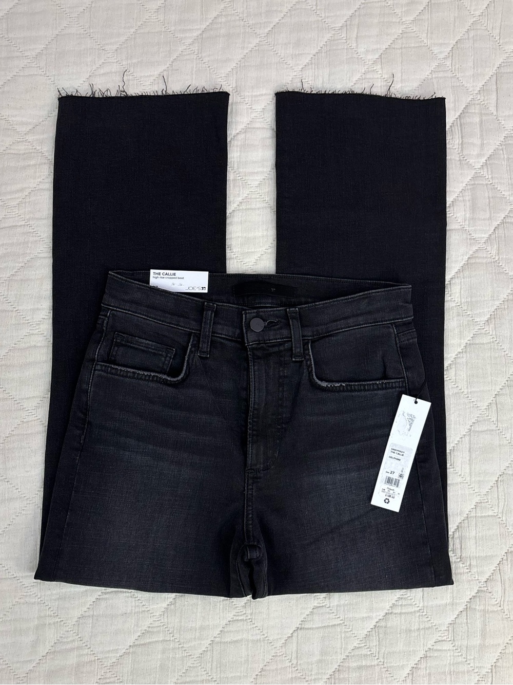 NWT Joe’s Jeans The Callie High Rise Cropped Bootcut Jeans Sz 27 -